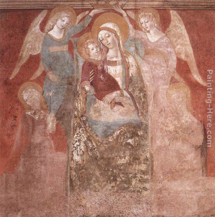 Francesco Di Giorgio Martini Madonna and Child with Angels